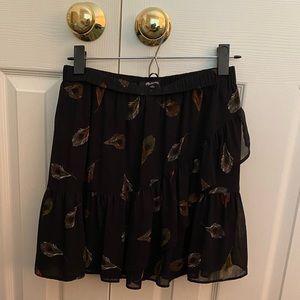 Madewell patterned skirt